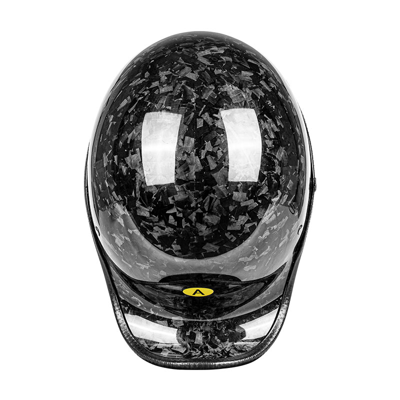 Carbon Fiber Lightweight Motorcycle Helmet - Casco Moto Aperto in Fibra di