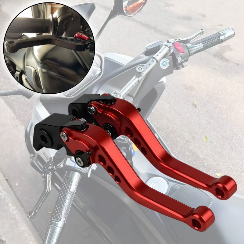 Cnc Aluminum Adjustable Brake Clutch Levers - Leva Freno Regolabile per Moto TRIUMPH