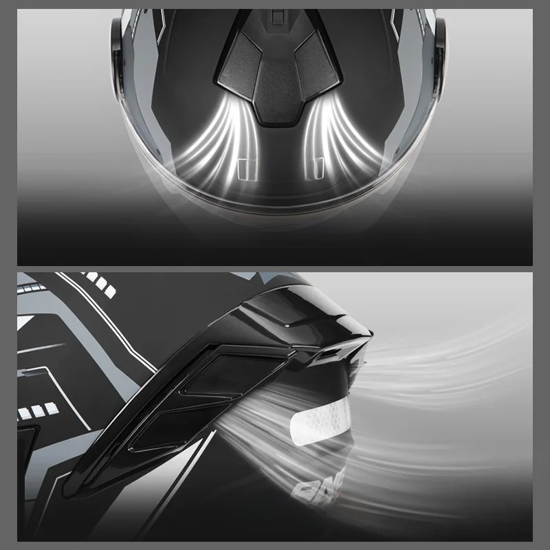 Casco da moto 3/4 con auricola - Full Face Motorcycle Helmet With Bluetooth recensione e prezzo