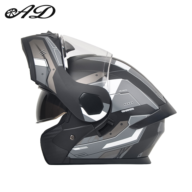 Casco Moto Aperto Certificato  - Full Face Motorcycle Helmet With Bluetooth recensione e prezzo