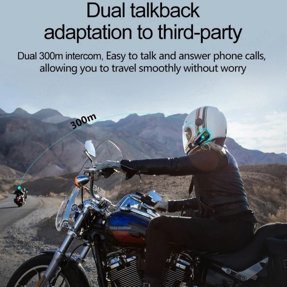 Nuovo interfono per casco da m - Universal Motorcycle Helmet Intercom Headset recensione e prezzo